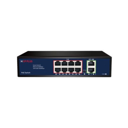 8 Port Gigabit PoE Switch With 96W Power Budget And VLAN Support Suppliers, Dealers, Distributors, Retailers in Delhi