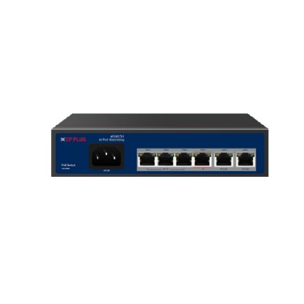 Compact 4 Channel PoE Plus Switch for IP Surveillance Systems Suppliers, Dealers, Distributors, Retailers in Delhi