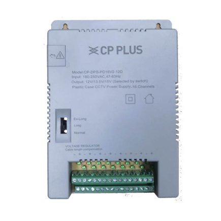 CP Plus 16 Channel CCTV Power Supply 12V 96W With Safety Suppliers, Dealers, Distributors, Retailers in Delhi