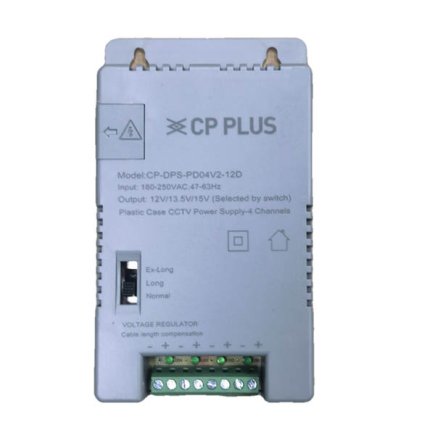 CP Plus 4 Channel 12V DC Power Supply For CCTV Cameras Suppliers, Dealers, Distributors, Retailers in Delhi